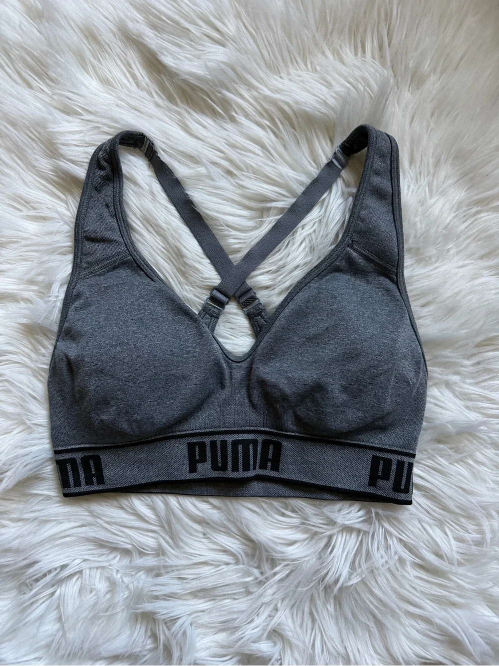 PUMA racerback sports bra